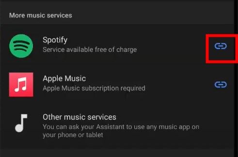 connect spotify to google home