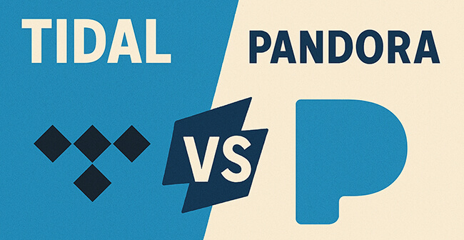 tidal vs pandora