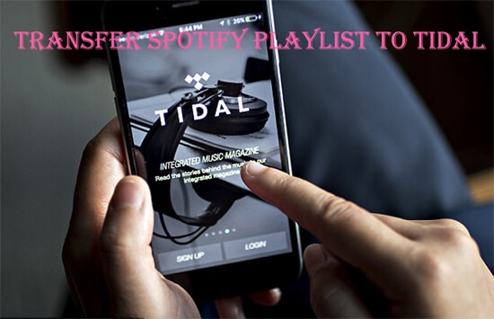 transfer spotify playlist to tidal