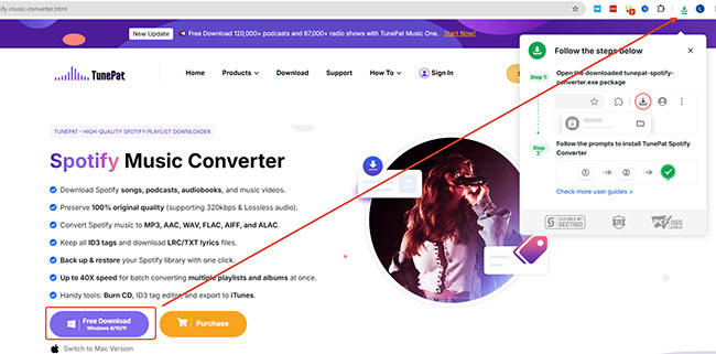 tunepat spotify converter free download