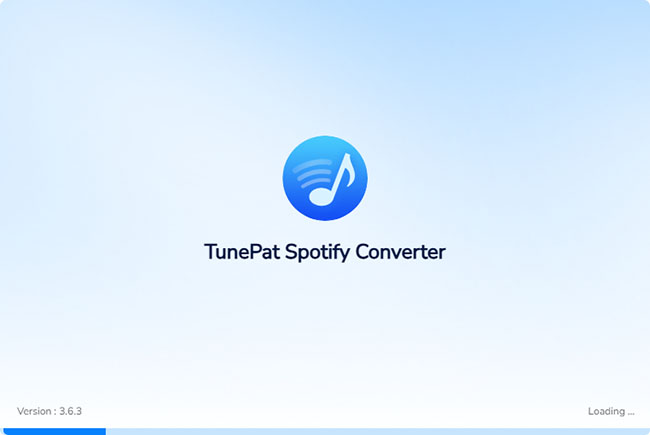 tunepat spotify converter loading