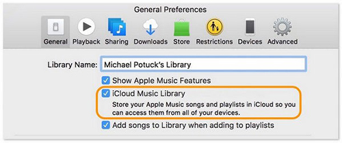 sync apple music library on pc