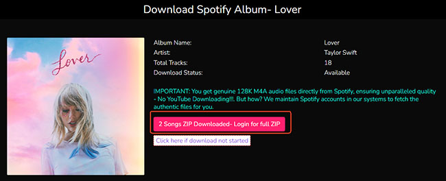 two songs limit zip spotisongdownloader