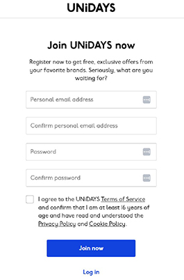 apple music student discount approval via unidays