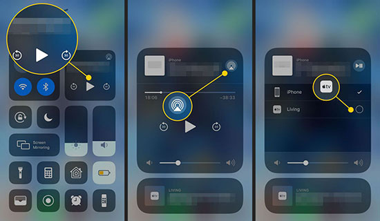 use airplay to synchronize