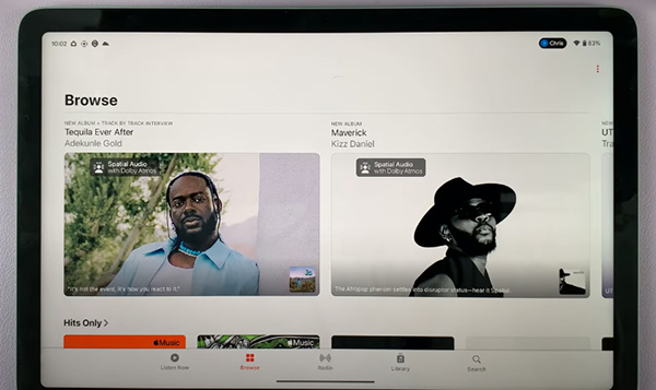 use apple music on google pixel tablet
