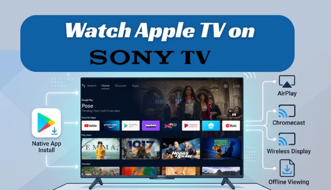 watch apple tv on sony tv
