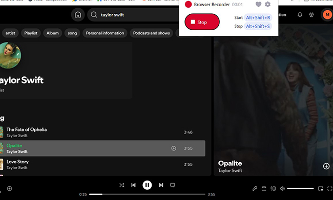 web audio recorder not working