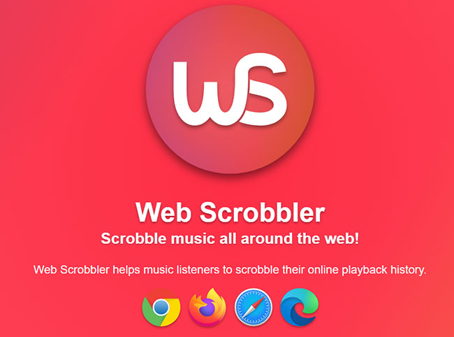web scrobbler