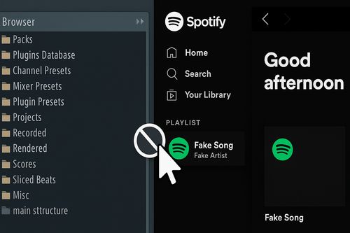 why cant import spotify to fl studio directly