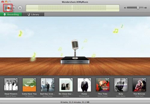 wondershare allmymusic recorder