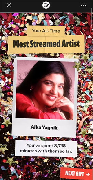 your all time most streamed artist spotify