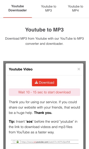 yt1s download via mobile