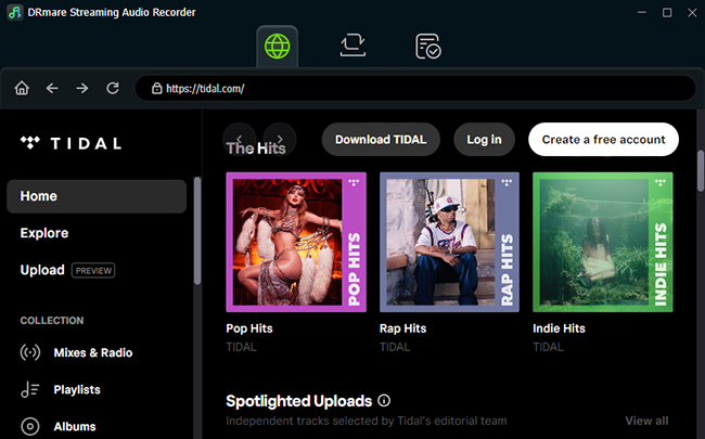 open drmare tidal music downloader