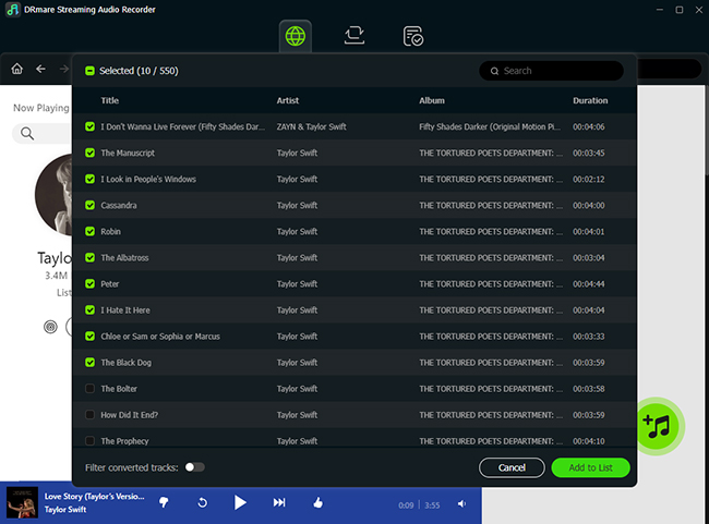 add pandora songs to download
